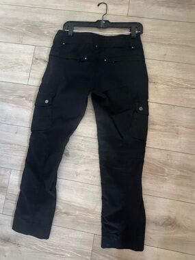 Ralph Lauren Black Straight-Leg Cargo Pants